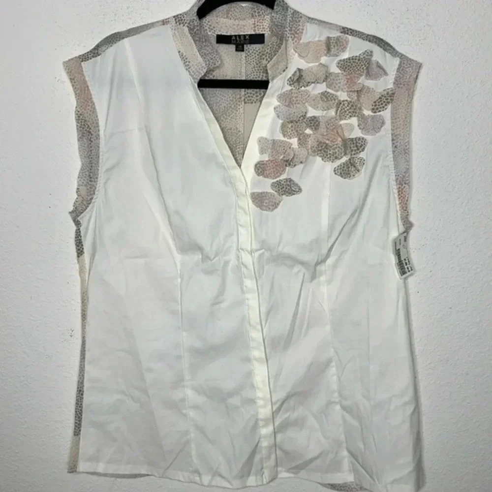 Alex Marie artsy blouse size 14